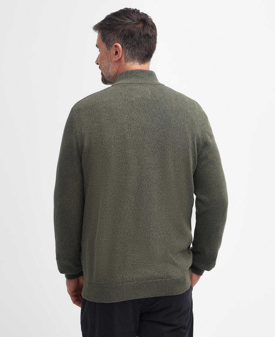 Men Barbour Jumpers | Whitfield Half-Zip Jumper