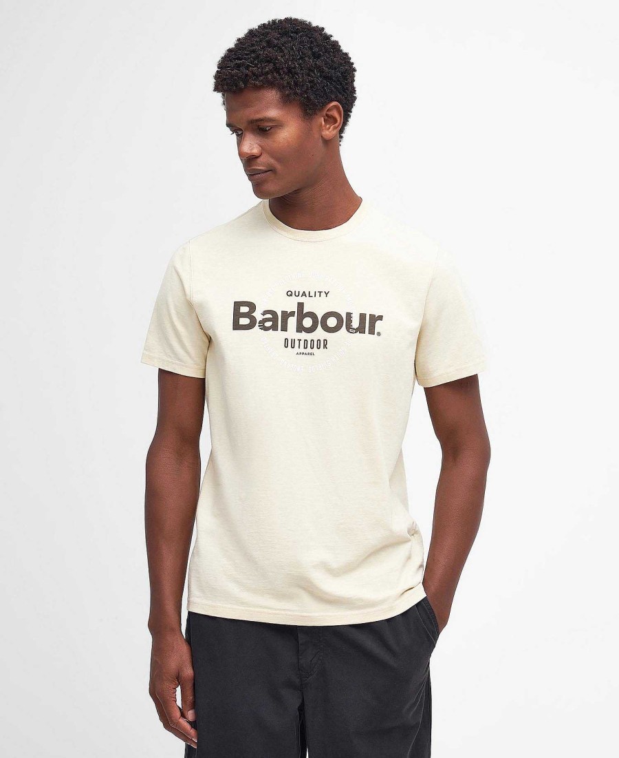 Men Barbour T-Shirts | Bidwell Graphic T-Shirt