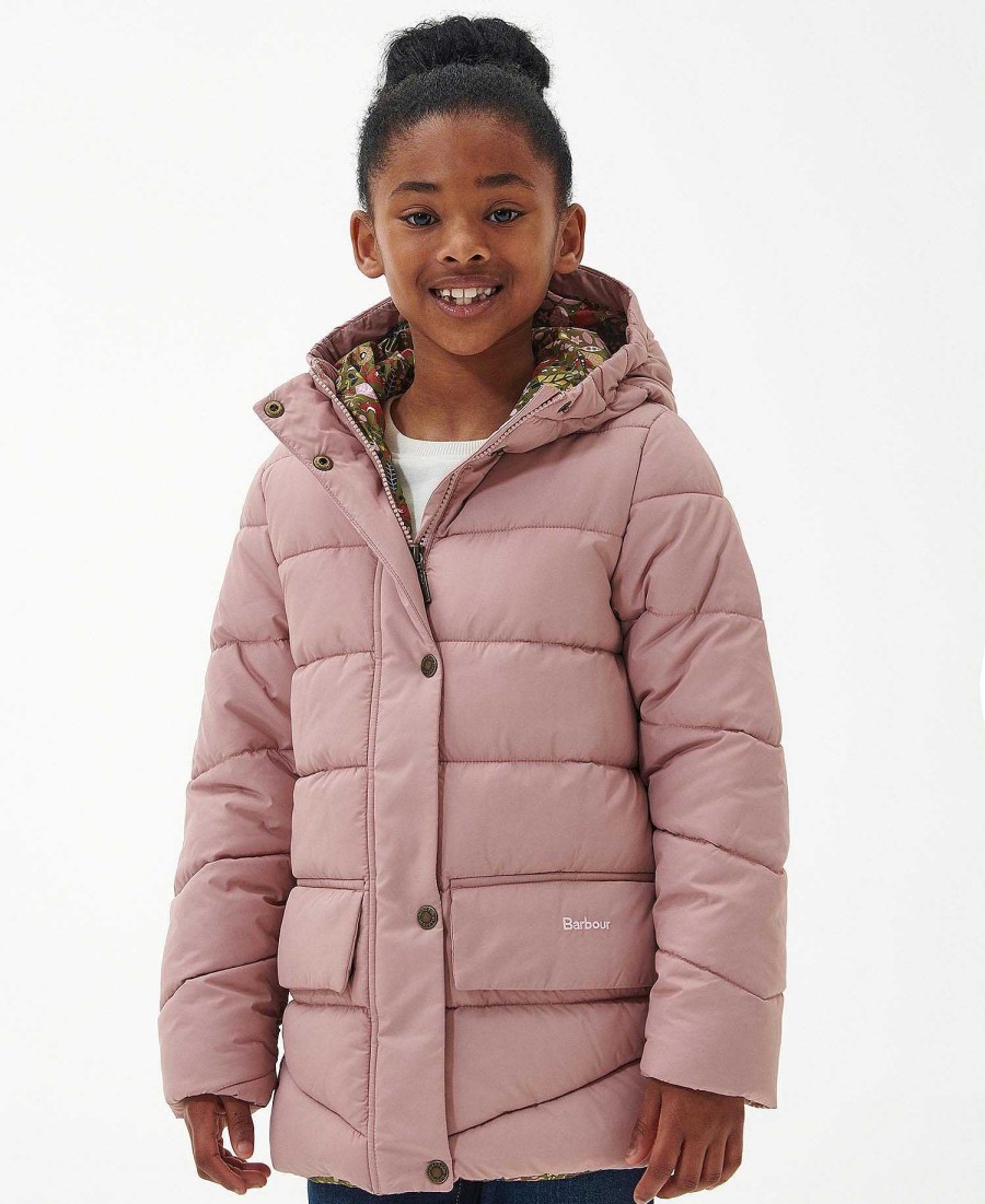 Kids Barbour Quilted Jackets | Girls' Bracken Quilted Jacket