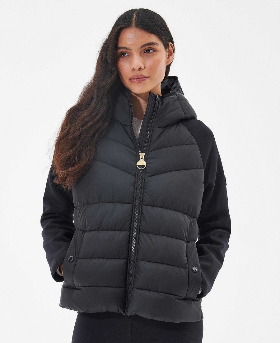 Women Barbour Quilted Jackets | Scout Quilted Sweatshirt