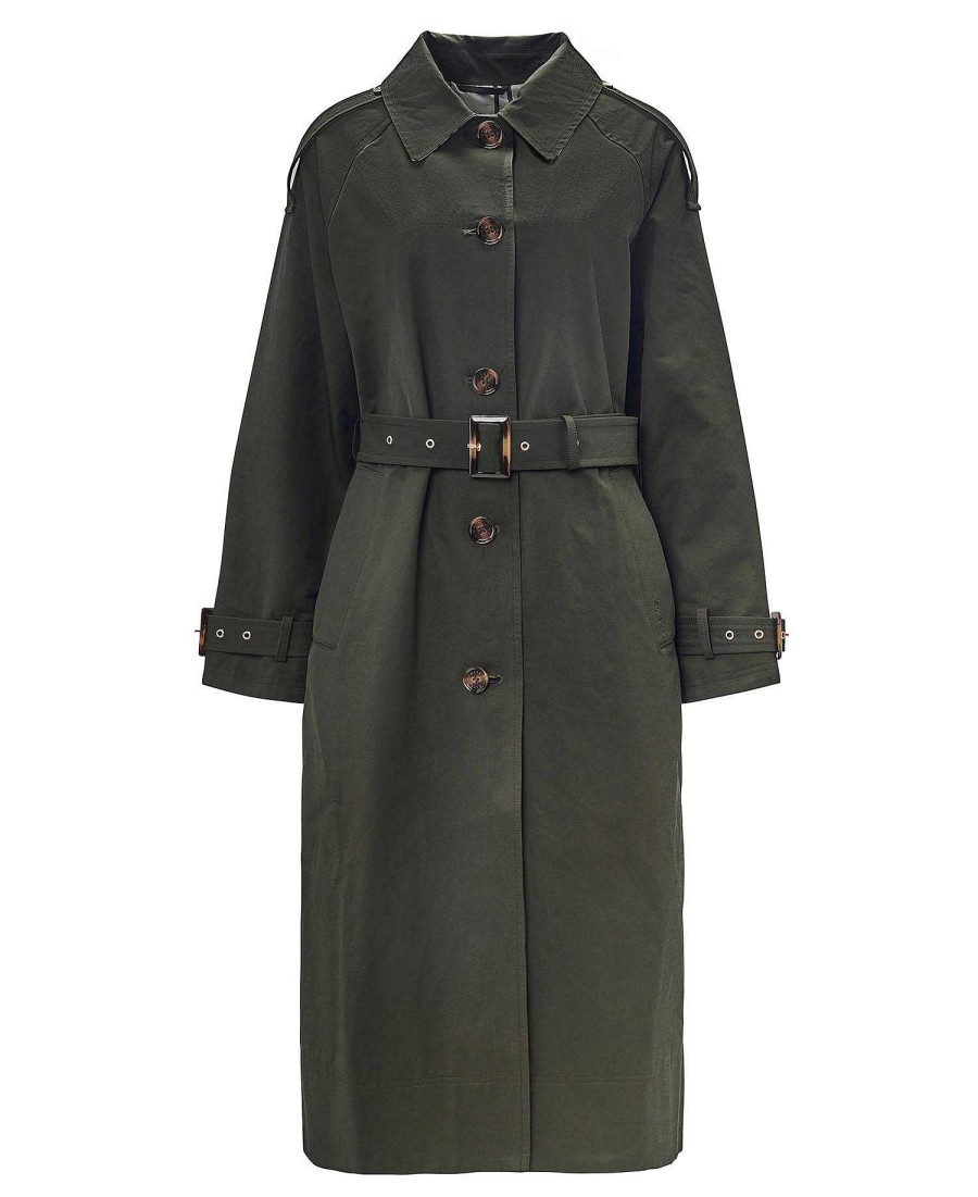 Women Barbour Waterproof Jackets | Marie Showerproof Trench Coat