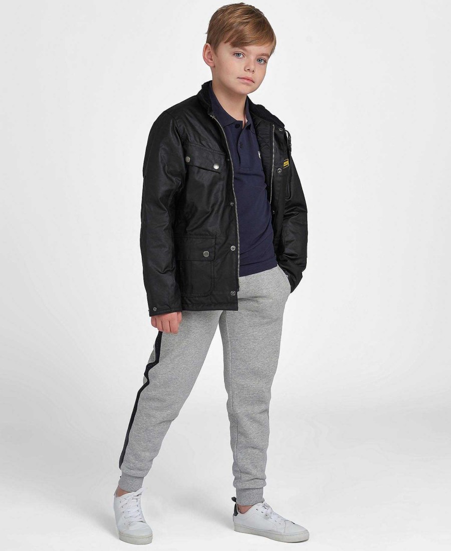 Kids Barbour Jackets | Boys Duke Waxed Jacket