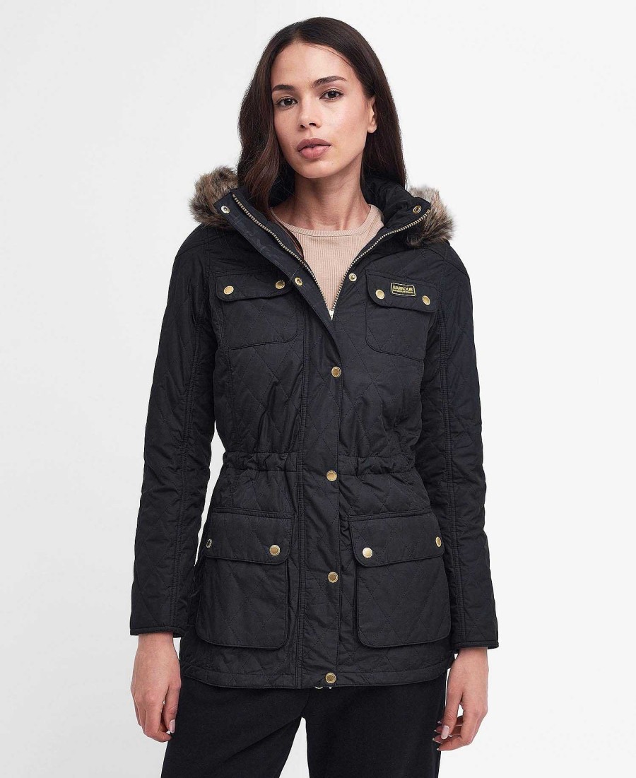 Women Barbour Quilted Jackets | Enduro Quilted Jacket