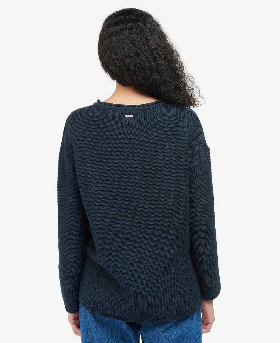 Women Barbour Jumpers | Winter Mariner Crew Neck Jumper