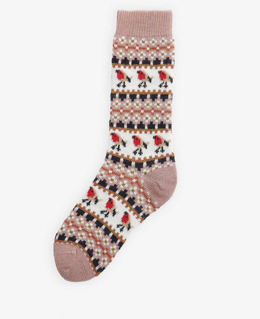 Accessories Barbour Socks | Robin Fair Isle Socks