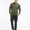 Men Barbour Jumpers | Essential Tisbury Crew-Neck Sweatshirt