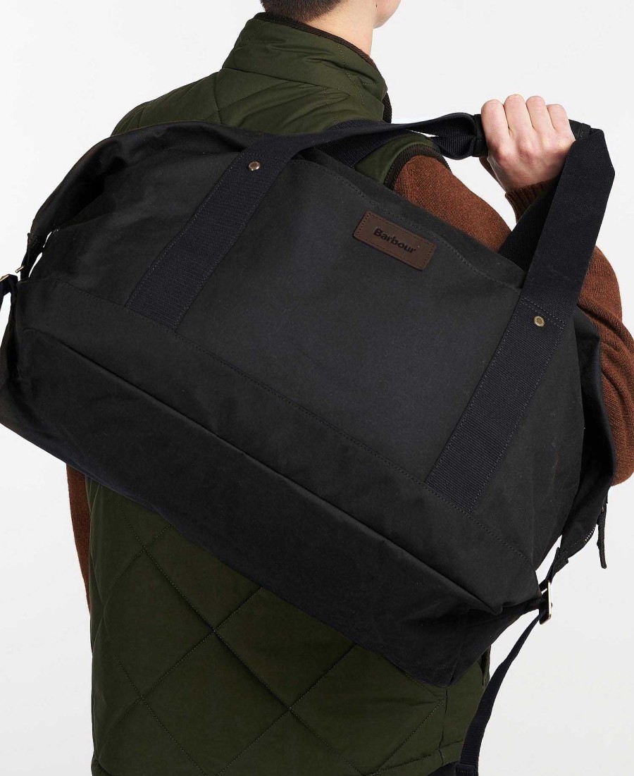 Accessories Barbour Bags & Luggage | Essential Wax Holdall