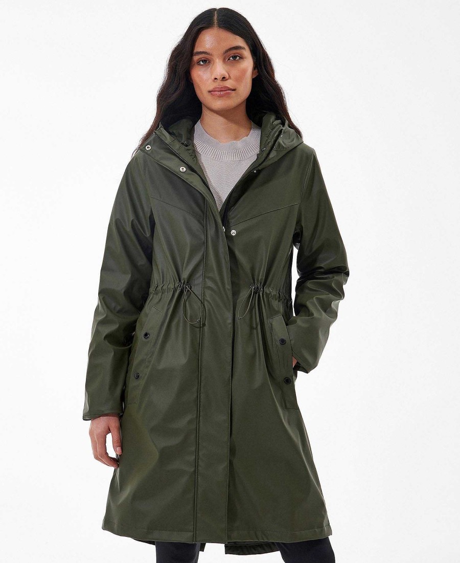 Women Barbour Waterproof Jackets | Peaty Showerproof Jacket