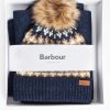 Accessories Barbour Scarves & Wraps | Eden Fairisle Beanie & Scarf Gift Set