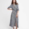 Women Barbour | Annalise Striped Shirt Dress