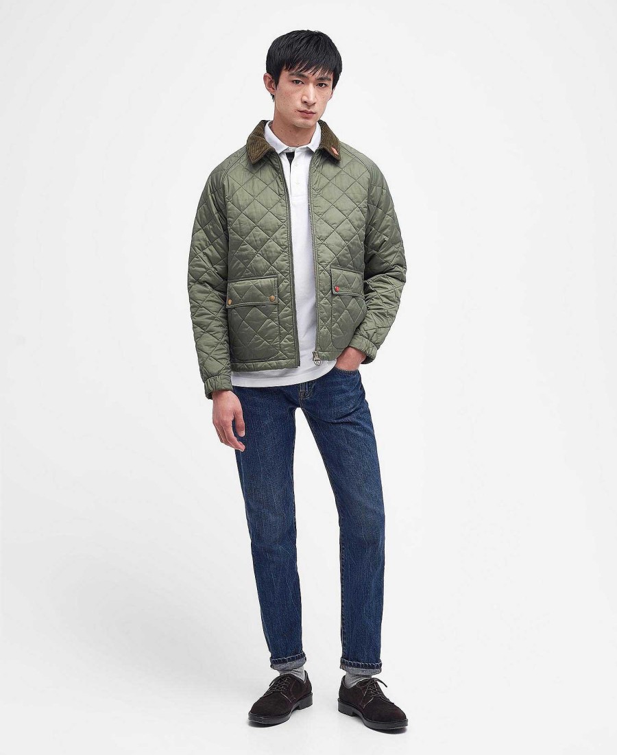 Men Barbour Quilted Jackets | Dom Quilted Jacket