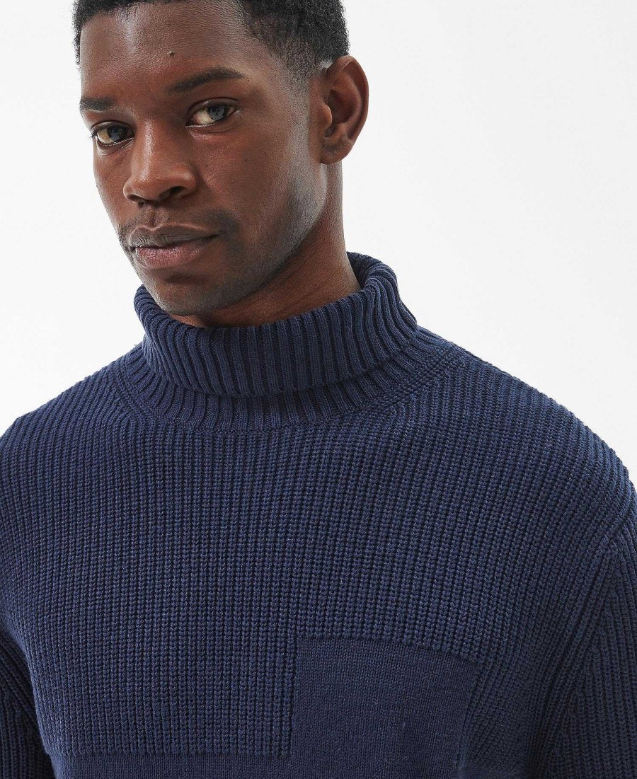 Men Barbour Jumpers | Steetley Roll-Neck Jumper