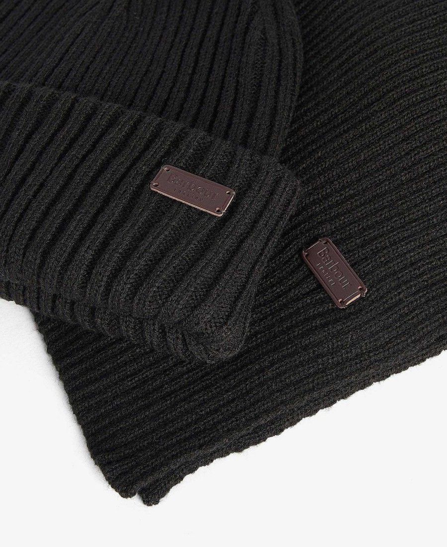 Accessories Barbour Scarves & Handkerchiefs | Crimdon Beanie & Scarf Gift Set