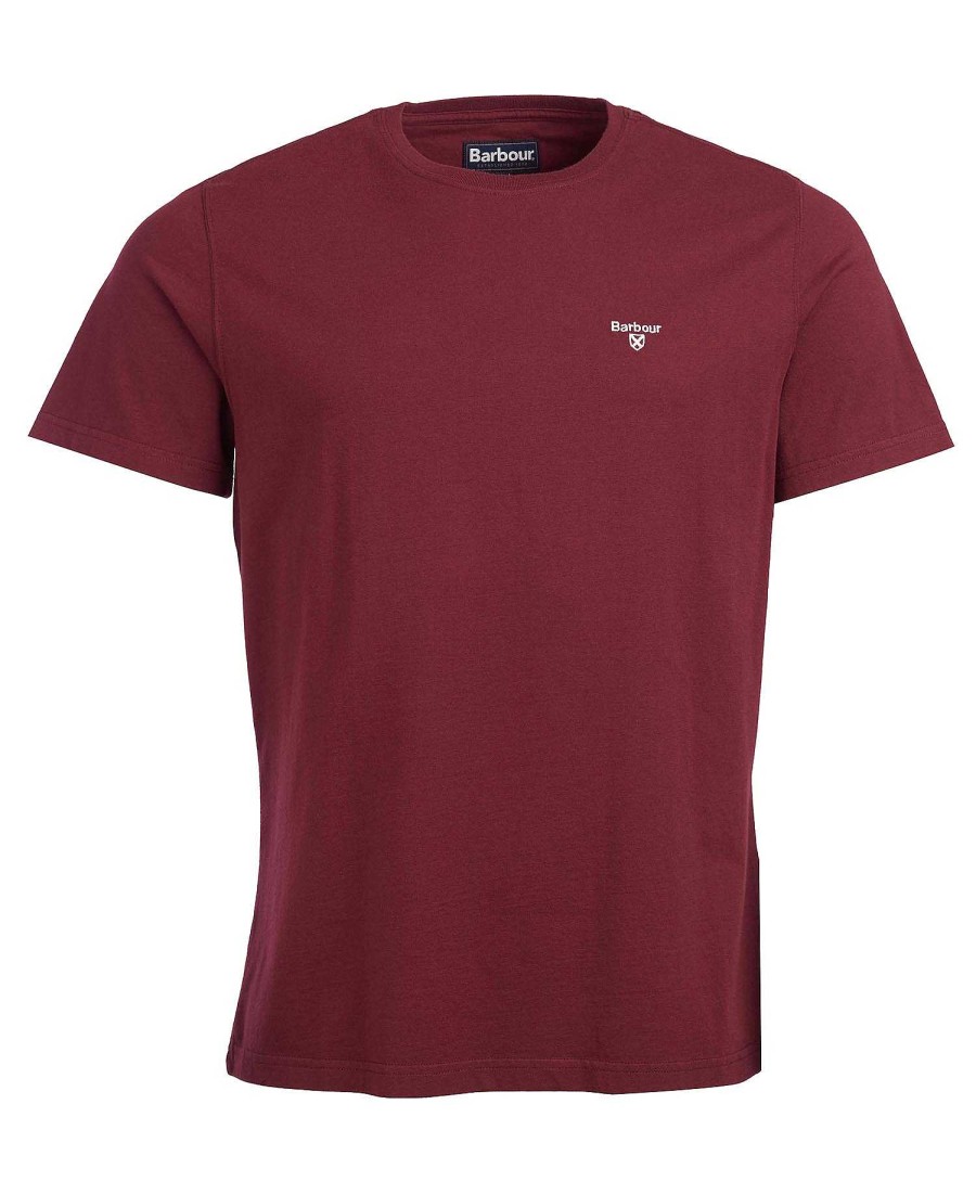 Men Barbour T-Shirts | Essential Sports T-Shirt