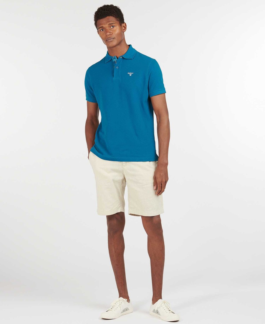 Men Barbour Polo Shirts | Cotton Polo Shirt