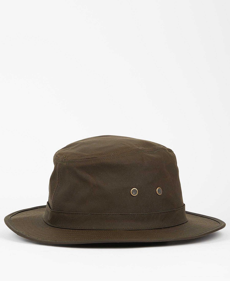 Accessories Barbour Hats & Gloves | Dawson Wax Safari Hat