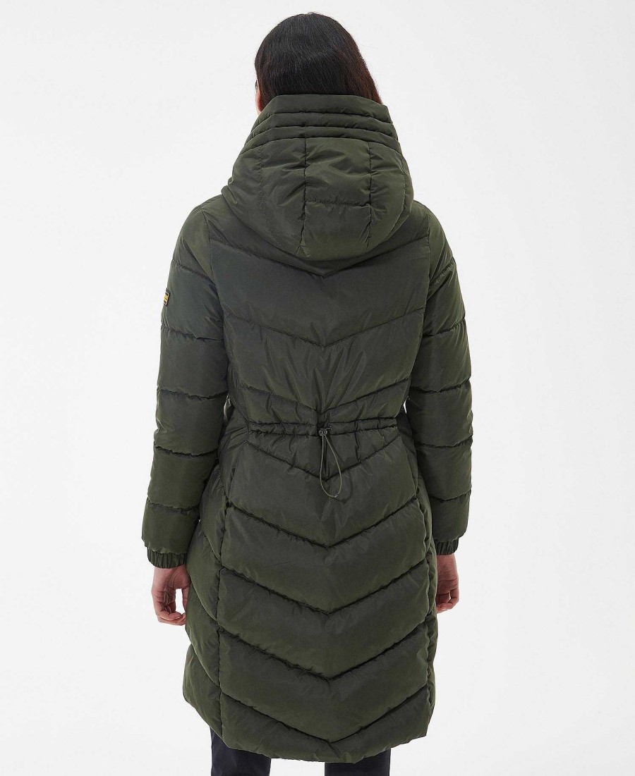 Women Barbour Quilted Jackets | Boston Longline Quilted Jacket