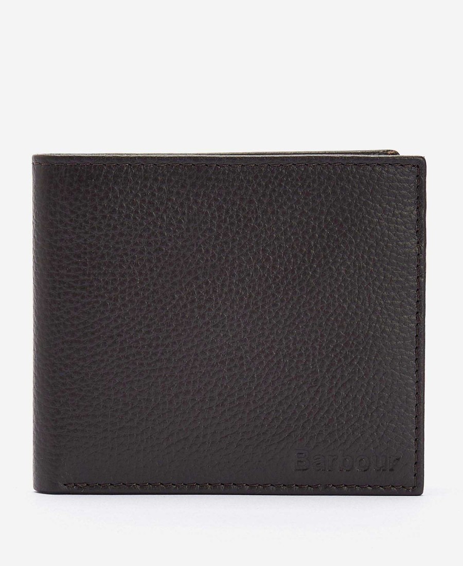 Accessories Barbour Wallets & Card Holders | Amble Leather Billfold Wallet