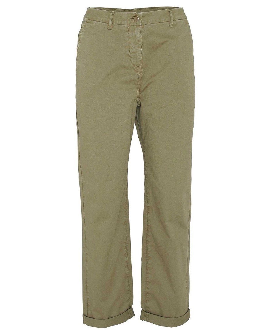 Women Barbour | Cropped Chinos