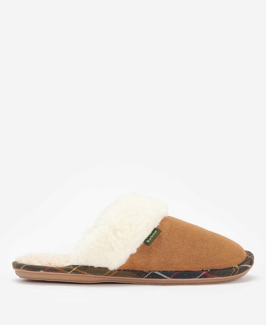 Women Barbour Slippers | Lydia Mule Slippers