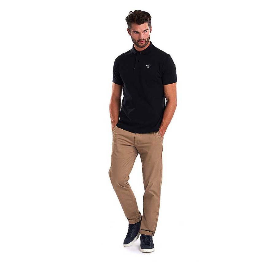 Men Barbour Polo Shirts | Cotton Polo Shirt