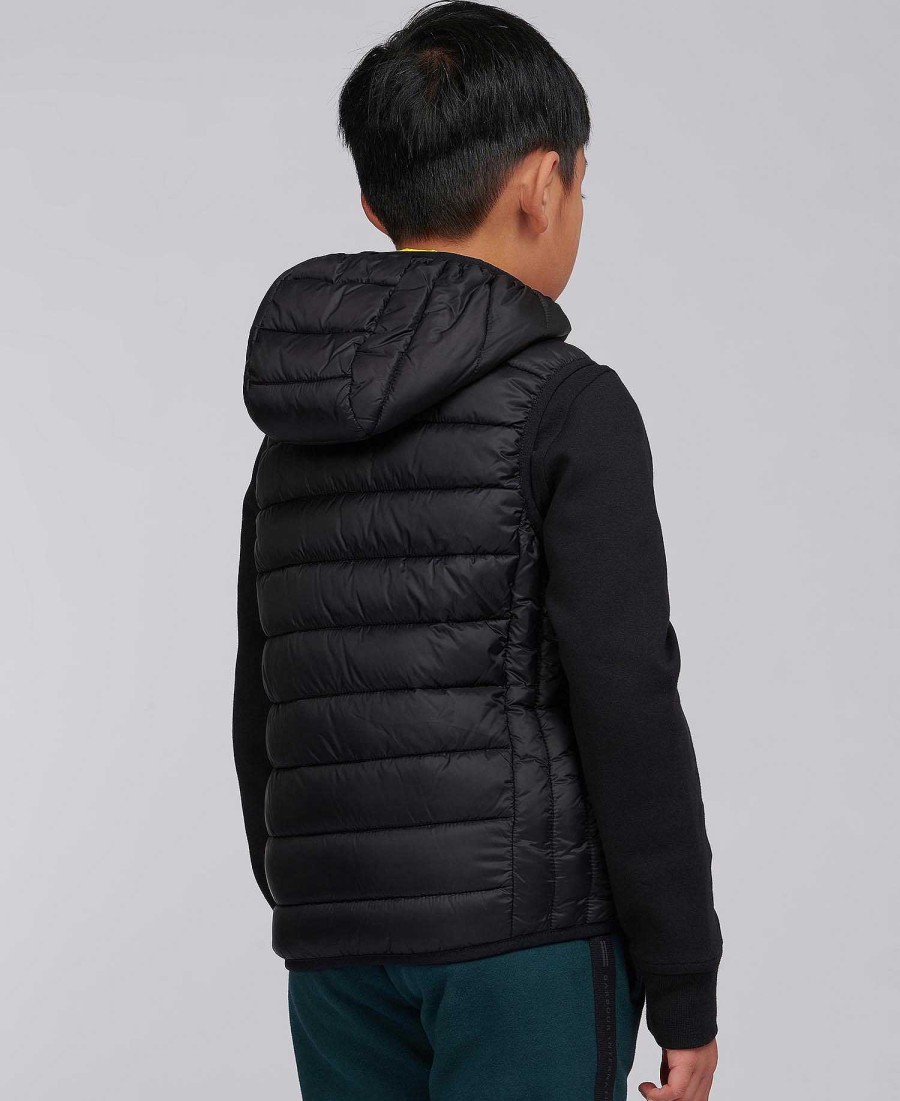 Kids Barbour Jackets | International Ouston Hooded Gilet