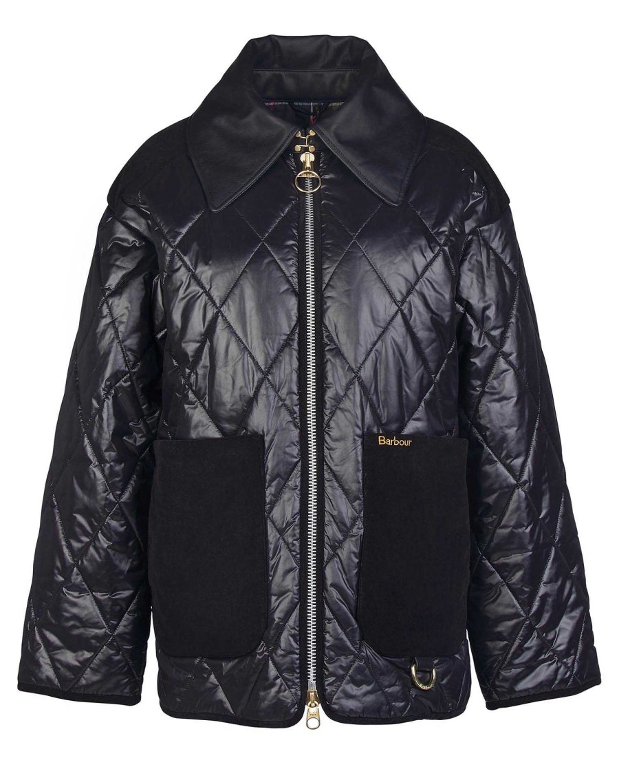 Women Barbour Quilted Jackets | Premium Woodhall Quilted Jacket