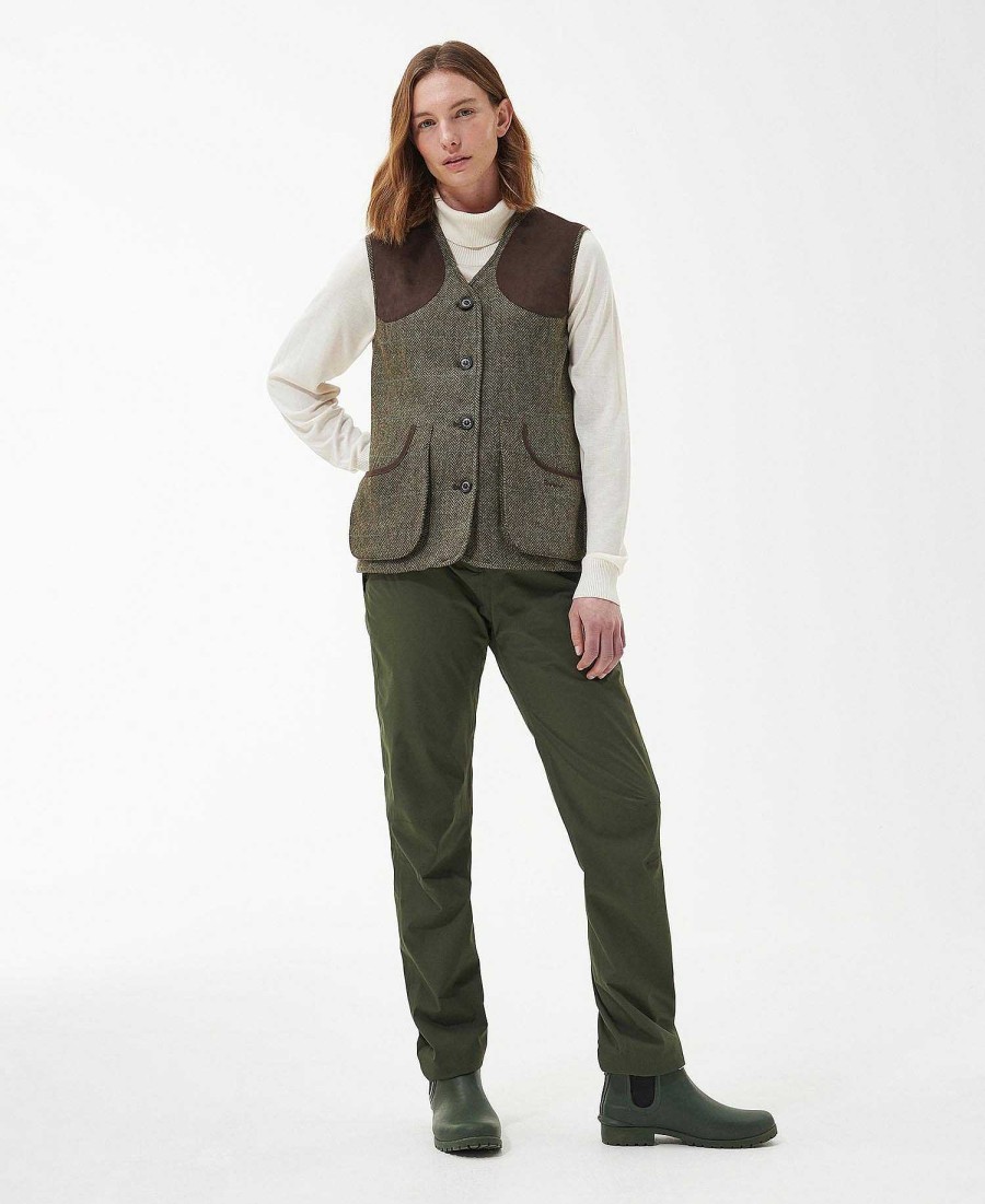 Women Barbour Wool Jackets | Fairfield Wool Gilet