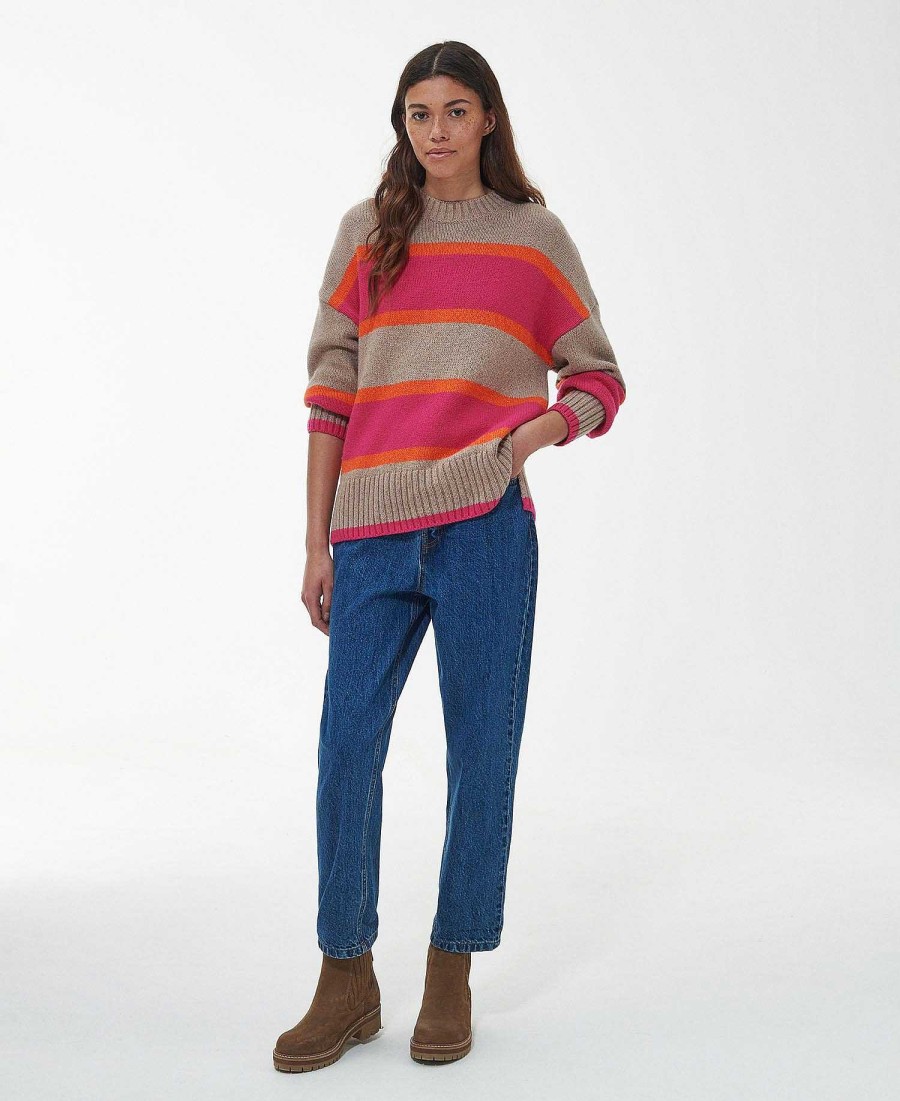 Women Barbour Jumpers | Samphire Knitted Jumper