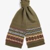 Accessories Barbour Scarves & Handkerchiefs | Fairisle Beanie & Scarf Gift Set