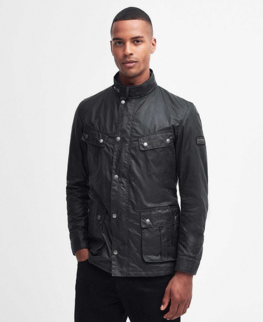 Men Barbour Waxed Jackets | Duke Wax Jacket