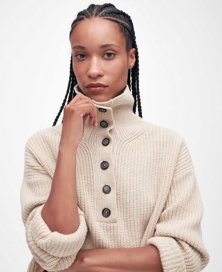 Women Barbour Jumpers | Yarrow Knitted Jumper