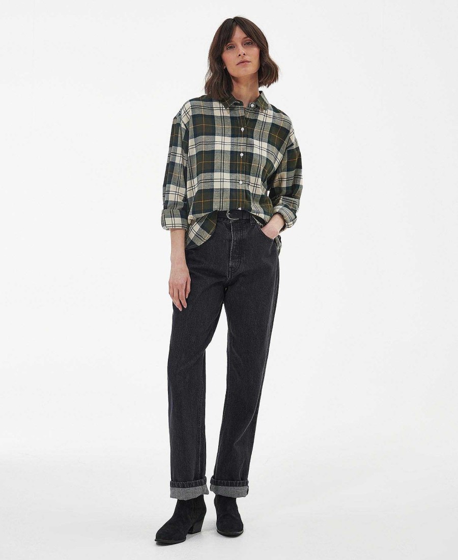 Women Barbour Shirts & Blouses | Elishaw Relaxed Fit Shirt