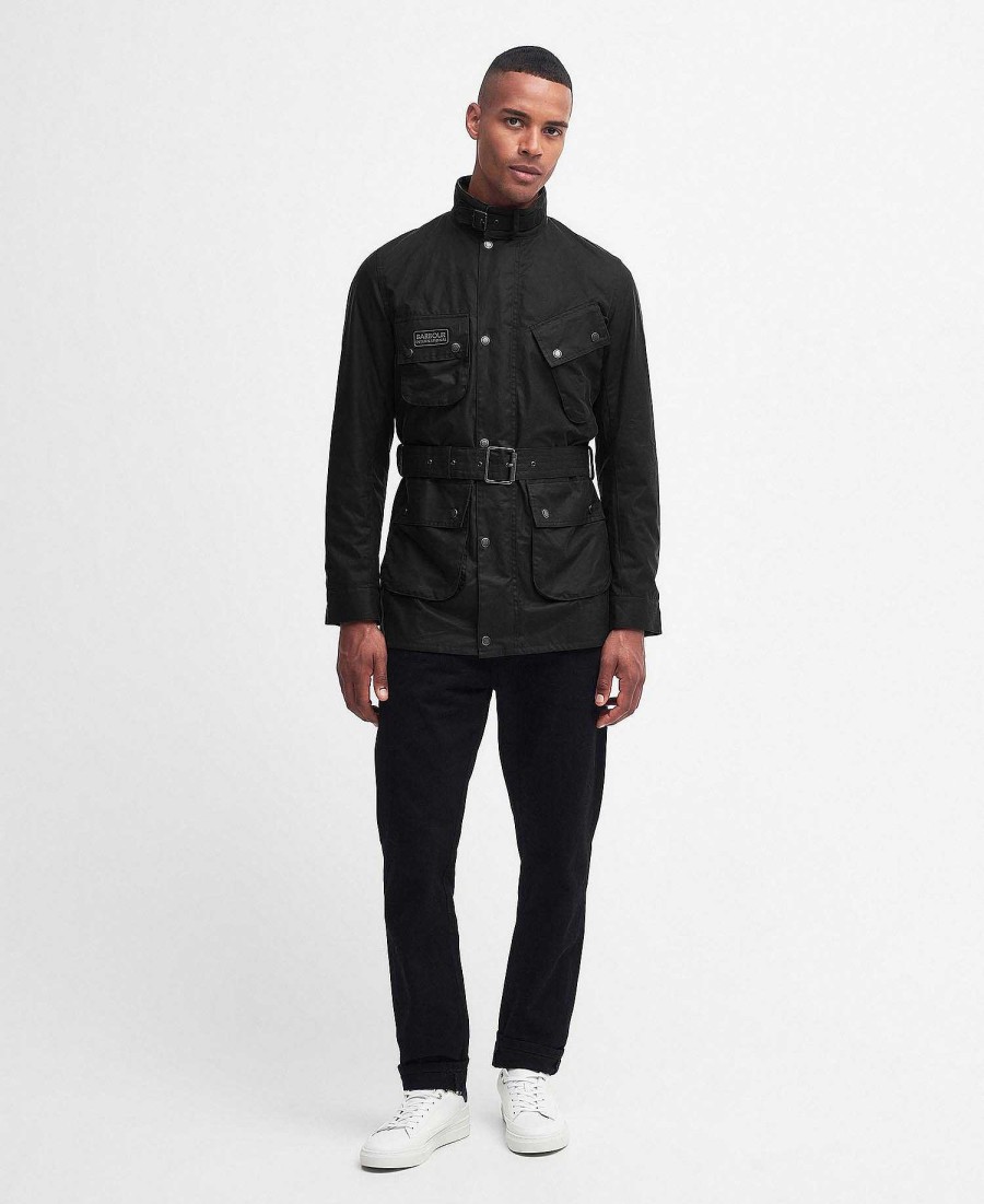 Men Barbour Waxed Jackets | Tourer Slim International Waxed Jacket