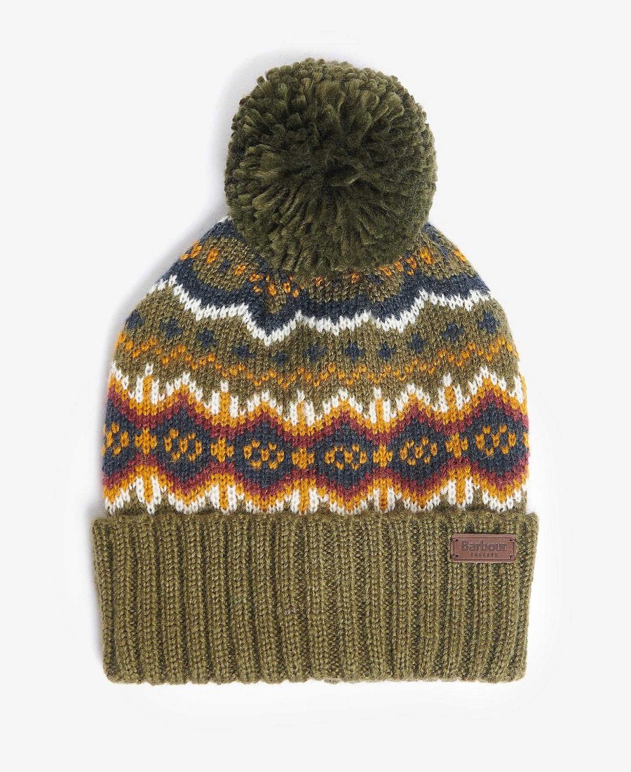 Accessories Barbour Hats & Gloves | Fairisle Beanie & Scarf Gift Set