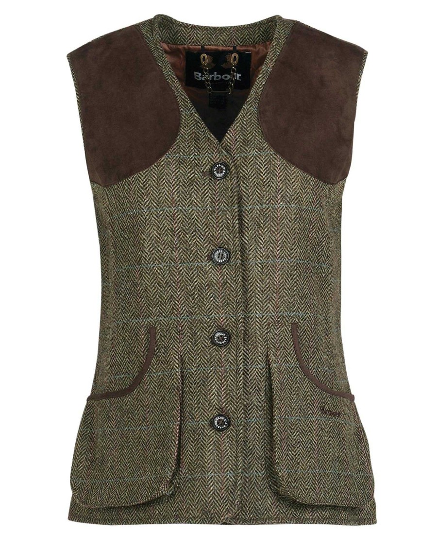 Women Barbour Gilets & Liners | Fairfield Wool Gilet