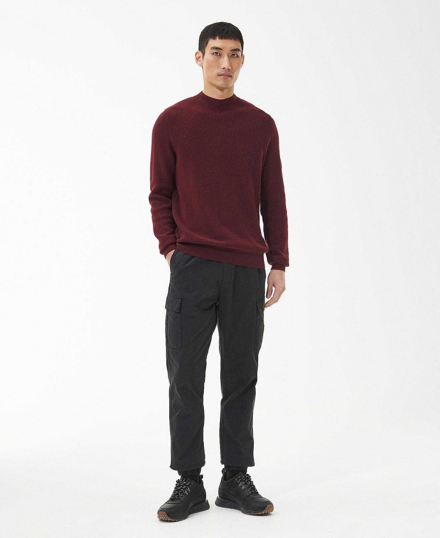 Men Barbour Jumpers | Corser Crew Knit