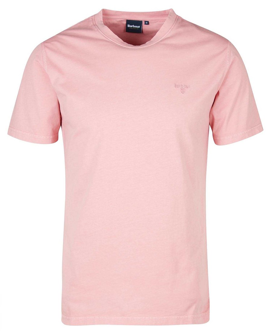 Men Barbour T-Shirts | Cotton T-Shirt