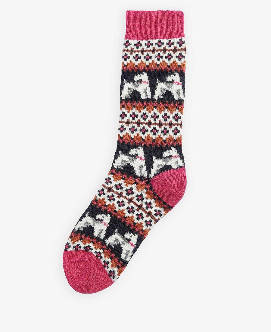 Accessories Barbour Socks | Terrier Fairisle Socks