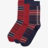 Accessories Barbour Socks | Tartan Sock Gift Box