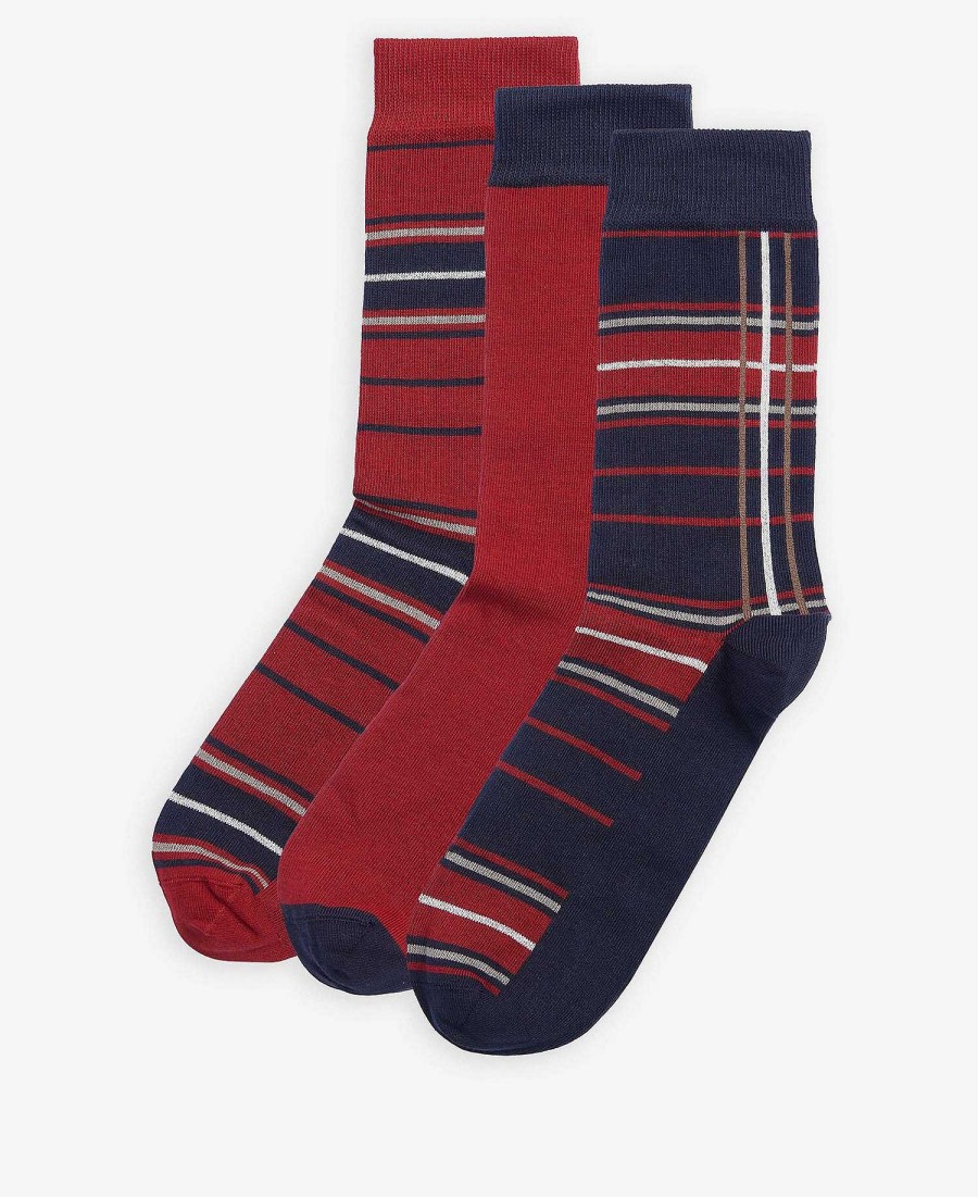 Accessories Barbour Socks | Tartan Sock Gift Box