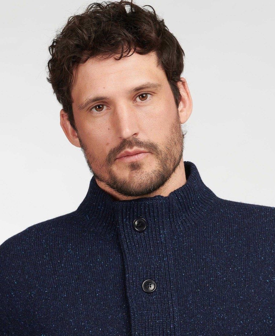 Men Barbour Cardigans | Essential Tisbury Sweatshirt