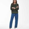 Women Barbour Hoodies & Sweatshirts | Peak Quarter Zip Sweatshirt