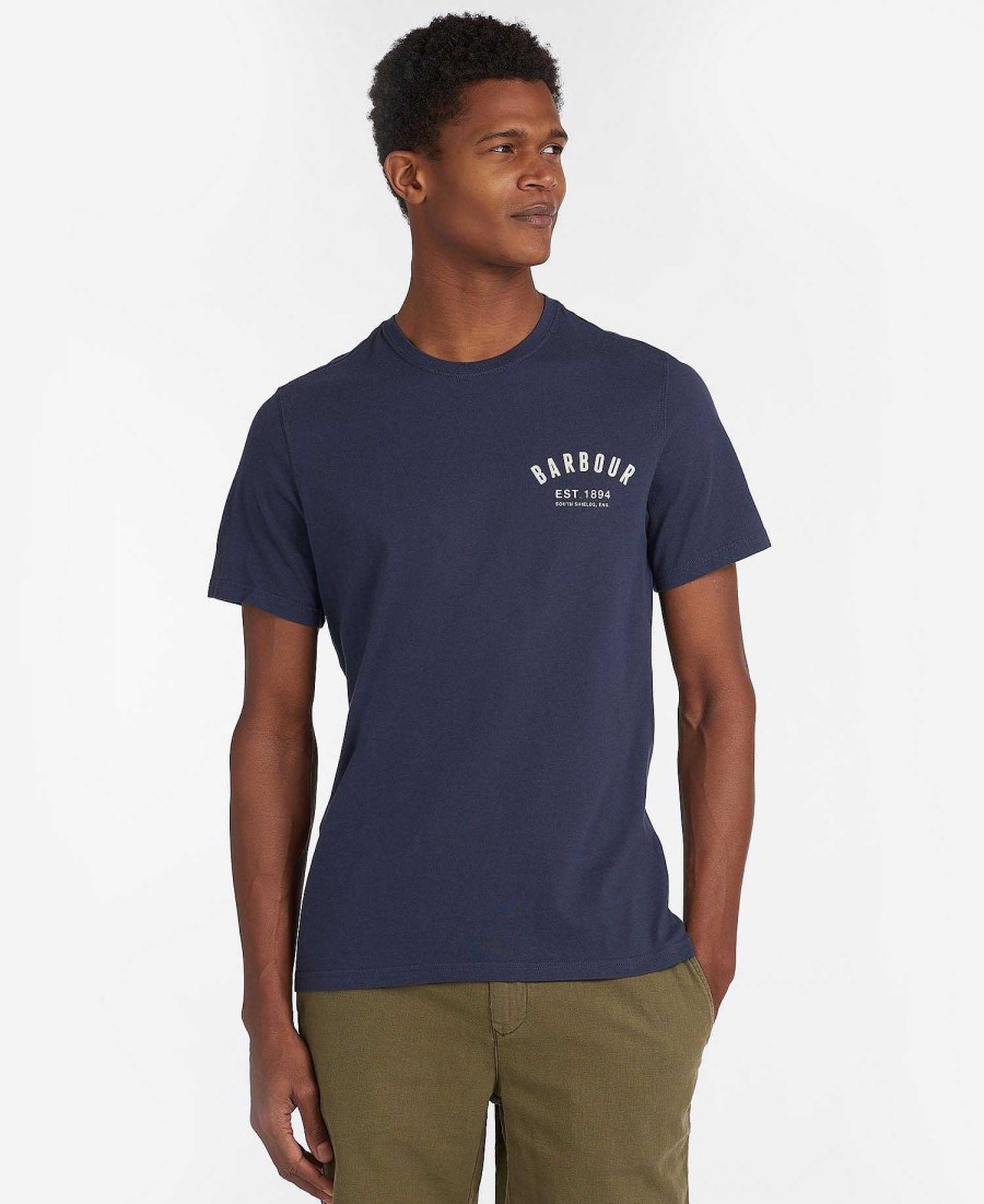 Men Barbour T-Shirts | Preppy T-Shirt