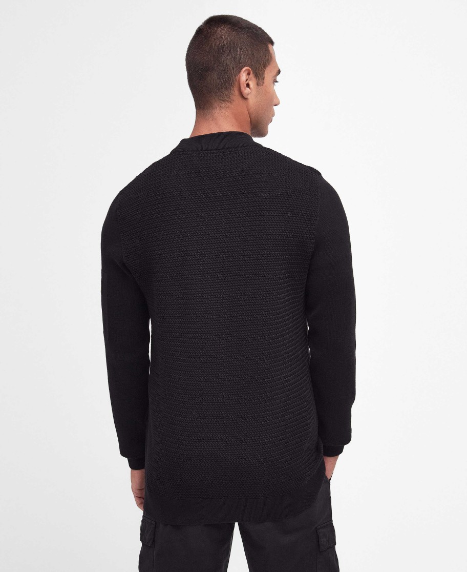 Men Barbour Jumpers | Clayton Crew-Neck Jumper