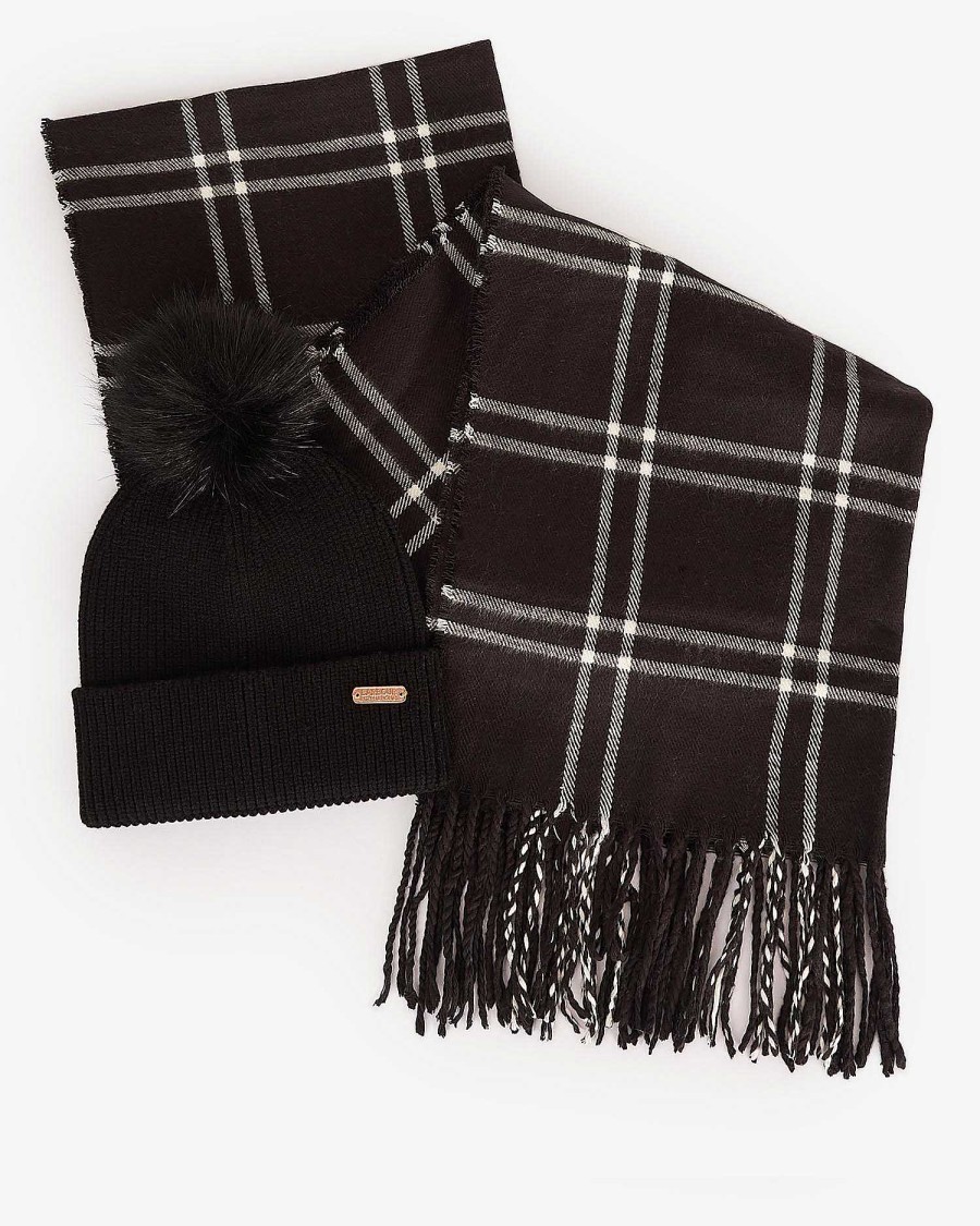 Accessories Barbour | Beanie & Scarf Gift Set