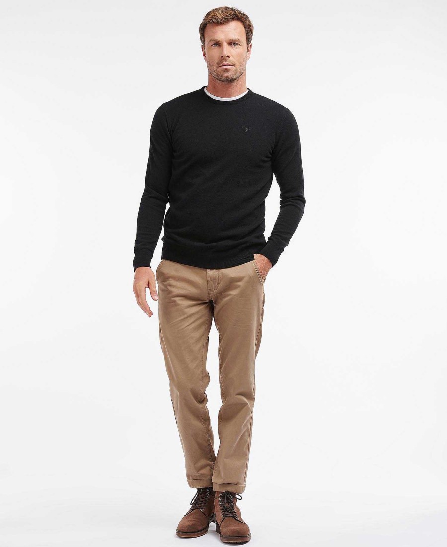 Men Barbour Jumpers | Essential Crew Neck Sweatshirt