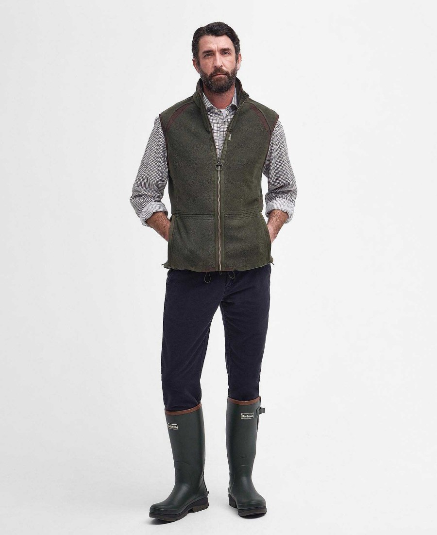 Men Barbour Fleeces | Langdale Fleece Gilet