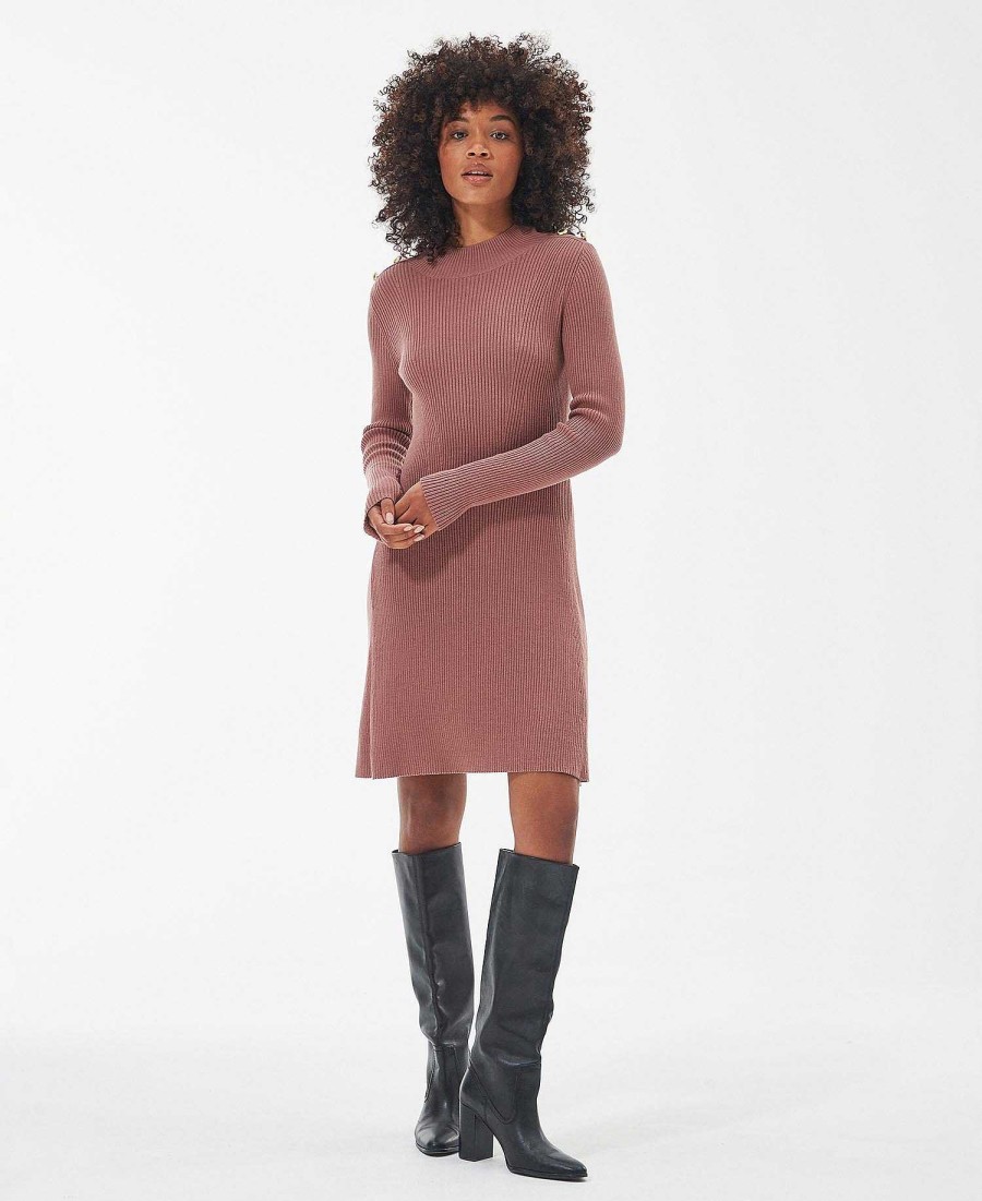 Women Barbour | Enfield Knitted Dress