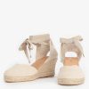 Women Barbour Sandals | Juana Espadrille Wedges